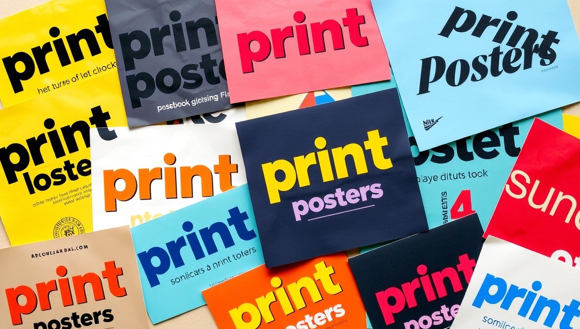 Print posters