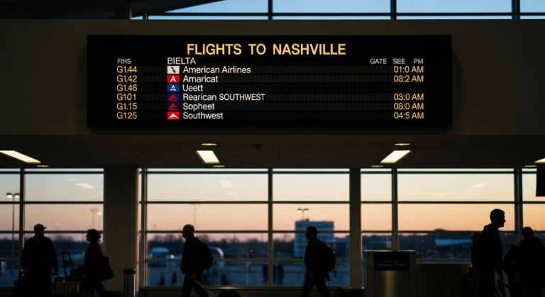 flights to Nashville