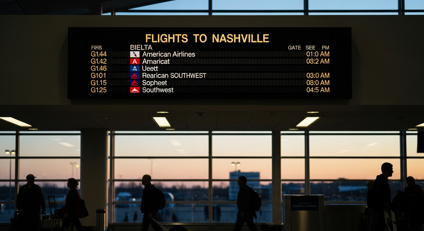 flights to Nashville