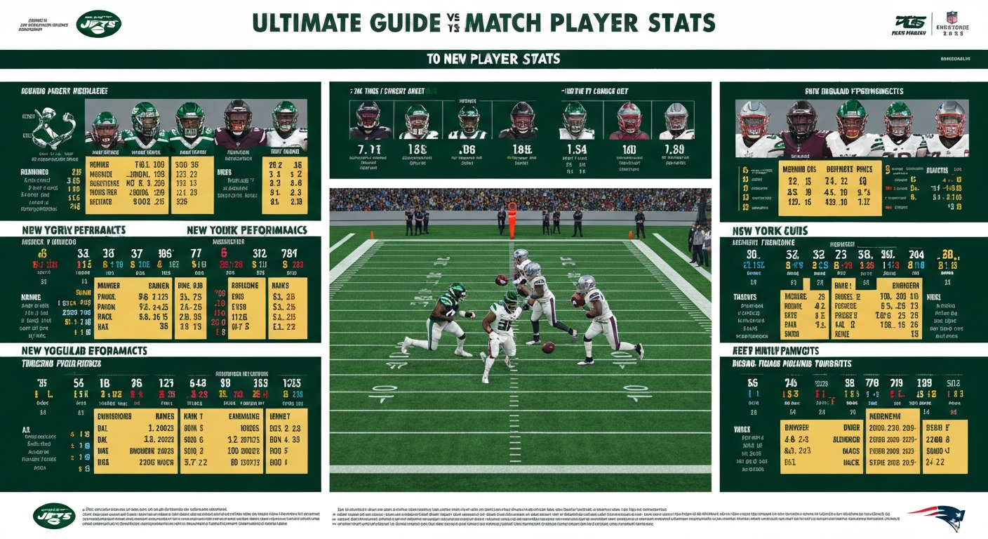 New York Jets vs New England Patriots Match Player Stats