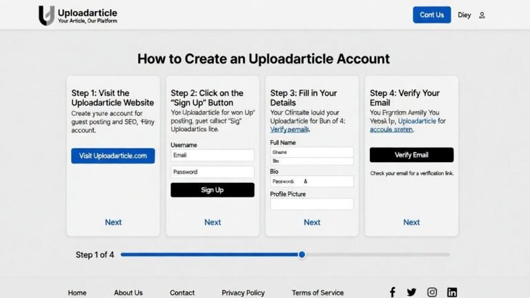 Uploadarticle Account