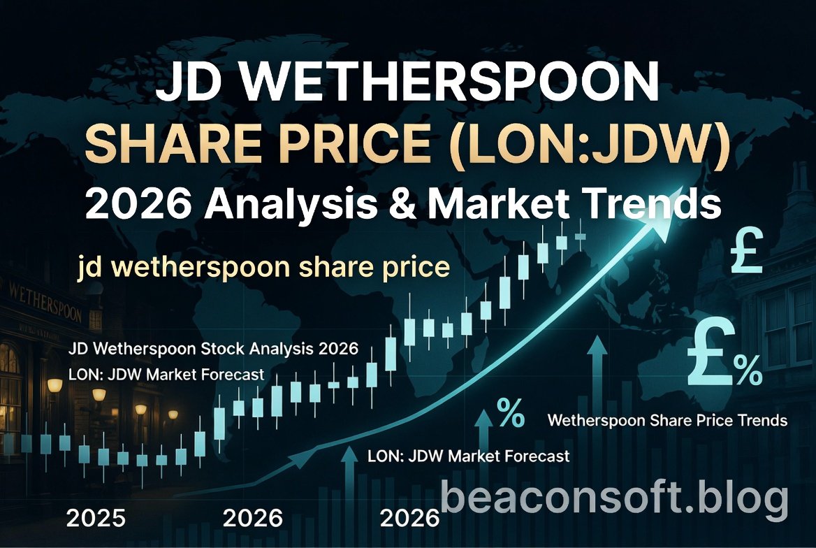 jd wetherspoon share price