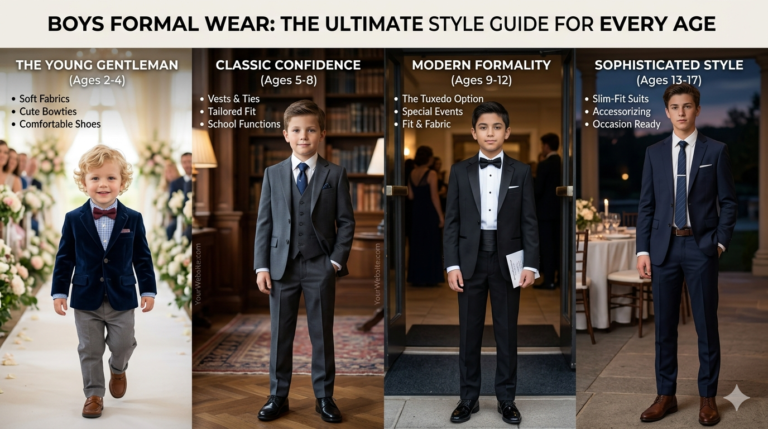 boys formal wear