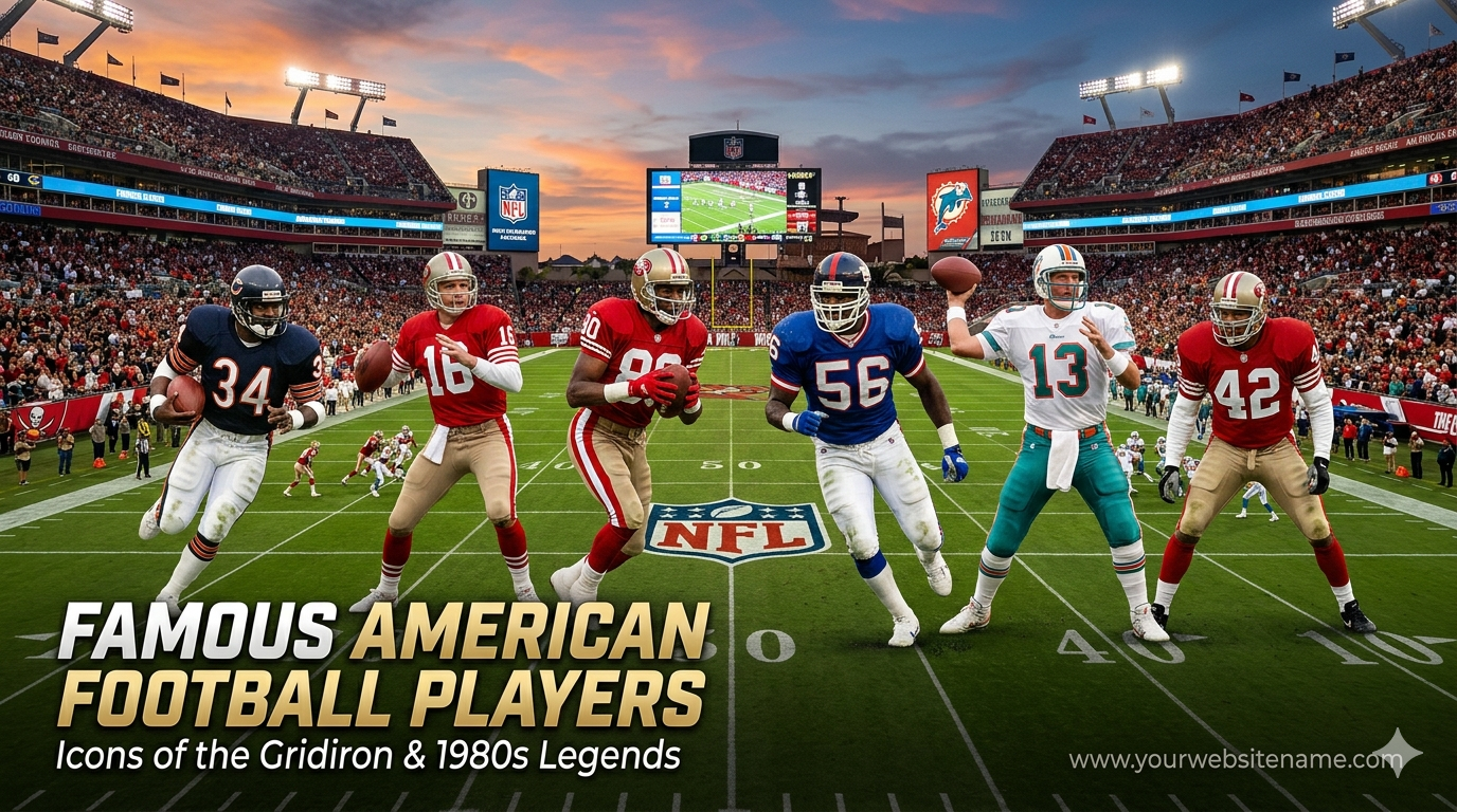 famous american football players
